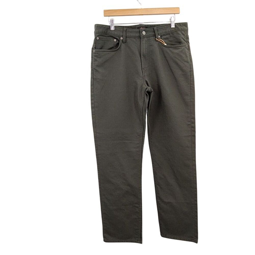 Quince Men Comfort Stretch Traveler 5 Pocket Pants Straight Dark Charcoal 33